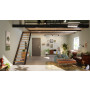 Main-Milieuansicht von HÖRMANN Wohnungseingangstür Groove 78 Staubgrau RAL 7037 Lack DesignLine