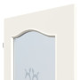 Bild 3 von Provence Typ 4002-B-LA Motiv Florale negativ Weißlack Innentür - Westag
