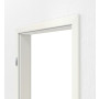 Detailansicht von GARANT Zimmertür-Set Weiß Struktur Premium CPL mit Zarge und Drücker