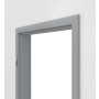 Detailansicht der Zarge von JELD-WEN Innentür-Set Flint Grey Optima DuriTop CPL mit Zarge und Drücker