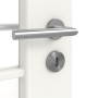 Detailansicht der Oberfläche von Carolina 1 LA Lugano ClassicLine Weißlack Innentür - Hörmann