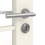 Detailansicht der Oberfläche von Carolina 5 LA 3 Sprosse 2/3 ClassicLine Weißlack Innentür - Hörmann