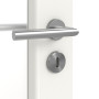 Detailansicht der Oberfläche von Carolina 5 LA Lugano ClassicLine Weißlack Innentür - Hörmann