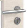 Detailansicht der Oberfläche von GARANT Zimmertür Quer Authentic Perl CPL mit Lichtausschnitt LA-DIN Sprosse SP0