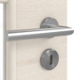 Detailansicht der Oberfläche von GARANT Zimmertür Quer Authentic Perl CPL mit Lichtausschnitt LA-DIN Sprosse SP10