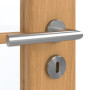 Detailansicht der Oberfläche von GARANT Zimmertür Eiche Premium GCK08 mit Lichtausschnitt LA-3 Sprosse SP1