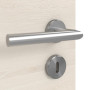 Detailansicht der Oberfläche von GARANT Zimmertür Quer Authentic Perl CPL mit Lichtausschnitt LA-4 bandseitig Sprosse SP10