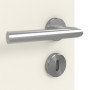 Detailansicht der Oberfläche von CLASSEN Innentür Weiß RAL 9010 CPL 4.11 mit Lichtausschnitt 