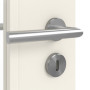 Detailansicht der Oberfläche von CLASSEN Innentür Weiß RAL 9010 CPL 4.3 mit Lichtausschnitt 