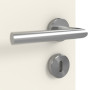 Detailansicht der Oberfläche von CLASSEN Innentür-Set Weiß RAL 9010 CPL 4.1 stumpfeinschlagend mit Zarge und Drücker