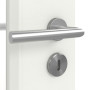 Detailansicht der Oberfläche von Typ 43-LA S-05 TopWeiß Lamikor Innentür - Kilsgaard