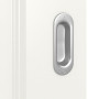 Detailansicht der Oberfläche von Carolina 4 ClassicLine Weißlack Schiebetür - Hörmann