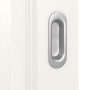 Detailansicht der Oberfläche von Carolina 5 LA 1 ClassicLine Weißlack Schiebetür - Hörmann