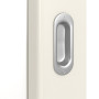 Detailansicht der Oberfläche von Carolina 5 LA 3 ClassicLine Weißlack Schiebetür - Hörmann