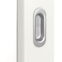 Detailansicht der Oberfläche von Carolina 5 LA 3 ClassicLine Weißlack Schiebetür - Hörmann