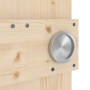 Detailansicht der Oberfläche von Loft Rustic E Fichte Massivholz Schiebetür - Radex