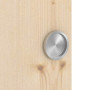 Detailansicht der Oberfläche von Loft Rustic XI Fichte Massivholz Schiebetür - Radex