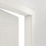 geöffnete Detailansicht von Innentür-Set Cofi 32 reverse Weißlack RAL 9016 mit Zarge und Drücker - Deine Tür