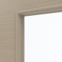 Detailansicht des Lichtausschnitts von Schiefer Taupe LA 10 ProLine Innentür - Hörmann