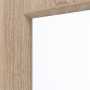 Detailansicht des Lichtausschnitts von GARANT Zimmertür Authentic Eiche CPL mit Lichtausschnitt LA-11