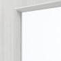 Detailansicht des Lichtausschnitts von GARANT Zimmertür Authentic Grigio CPL mit Lichtausschnitt LA-11