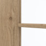 Detailansicht des Lichtausschnitts von GARANT Zimmertür Authentic Risseiche CPL mit Lichtausschnitt LA-2 Sprosse SP10