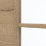 Detailansicht des Lichtausschnitts von GARANT Zimmertür Quer Authentic Risseiche CPL mit Lichtausschnitt LA-3 Sprosse SP0