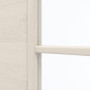 Detailansicht des Lichtausschnitts von GARANT Zimmertür Quer Authentic Perl CPL mit Lichtausschnitt LA-4 bandseitig Sprosse SP10