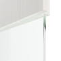 Detailansicht des Lichtausschnitts von Pure 2 quer Plain 80-7 ProLine Duradecor Gebürstetes Weiß Innentür - Hörmann