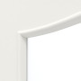 Detailansicht des Lichtausschnitts von Carolina 4 LA Sprosse 2/3 ClassicLine Weißlack Schiebetür - Hörmann