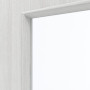 Detailansicht des Lichtausschnitts von GARANT Schiebetür Authentic Grigio CePaL mit Lichtausschnitt LA-DIN