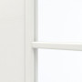 Detailansicht des Lichtausschnitts von GARANT Schiebetür Quer Authentic Bianco CePaL mit Lichtausschnitt LA-DIN Sprosse SP2