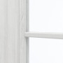 Detailansicht des Lichtausschnitts von GARANT Schiebetür Authentic Grigio CePaL mit Lichtausschnitt LA-2 Sprosse SP0