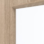 Detailansicht des Lichtausschnitts von GARANT Schiebetür Authentic Eiche GCK08 mit Lichtausschnitt LA-3