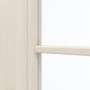 Detailansicht des Lichtausschnitts von GARANT Schiebetür Authentic Perl GCK08 mit Lichtausschnitt LA-3 Sprosse SP2