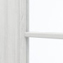 Detailansicht des Lichtausschnitts von GARANT Schiebetür Authentic Grigio CePaL mit Lichtausschnitt LA-3 Sprosse SP4
