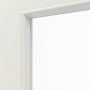 Detailansicht des Lichtausschnitts von GARANT Schiebetür Weiß Struktur Premium CePaL mit Lichtausschnitt LA-4 bandseitig