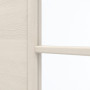 Detailansicht des Lichtausschnitts von GARANT Schiebetür Quer Authentic Perl CePaL mit Lichtausschnitt LA-6 Sprosse SP1