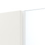 Detailansicht des Lichtausschnitts von Pure 1 Schlossseite ProLine Weißlack Schiebetür - Hörmann
