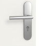 Detailansicht der Oberfläche von JELD-WEN Wohnungseingangstür Classic Brillantweiß ähnlich RAL 9016 ExpertLack