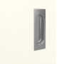Detailansicht der Oberfläche von GARANT Feuchtraum-Schiebetür W980ST15 Platinweiß GHK08