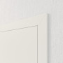 geschlossene Detailansicht von Innentür-Set Cofi 04 reverse Weißlack RAL 9016 mit Zarge und Drücker - Deine Tür