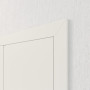 geschlossene Detailansicht von Innentür-Set Cofi 13 reverse Weißlack RAL 9016 mit Zarge und Drücker - Deine Tür