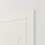 geschlossene Detailansicht von Innentür-Set Cofi 16 reverse Weißlack RAL 9016 mit Zarge und Drücker - Deine Tür