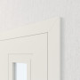 geschlossene Detailansicht von Innentür-Set Cofi 32 LA-02 reverse Weißlack RAL 9016 mit Zarge und Drücker - Deine Tür