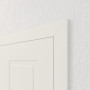 geschlossene Detailansicht von Innentür-Set Cofi 32 reverse Weißlack RAL 9016 mit Zarge und Drücker - Deine Tür