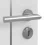 Detailansicht der Oberfläche von GARANT Zimmertür Corona 850 Silver Grey CePaL