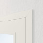 Detailansicht der Tür von Innentür-Set Weißlack RAL 9016 LA-35 reverse mit Zarge und Drücker