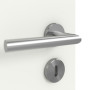 Detailansicht der Oberfläche von WESTAG Innentür Sira Weiß ähnl. RAL 9003 Westalack Soft mit Lichtausschnitt LA-40