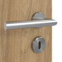 Detailansicht der Oberfläche von CLASSEN Innentür 4.4 Hickory Eiche CPL mit Lichtausschnitt